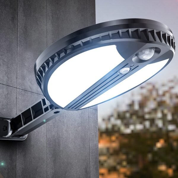 LED human induction solar wall light